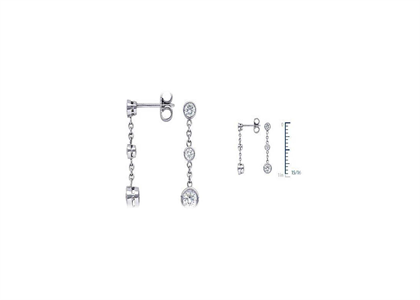 Rhodium Plated | Fashion Earrings